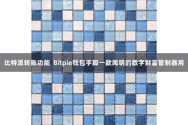 比特派转账功能 Bitpie钱包手脚一款闻明的数字财富管制器用