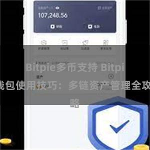 Bitpie多币支持 Bitpie钱包使用技巧：多链资产管理全攻略